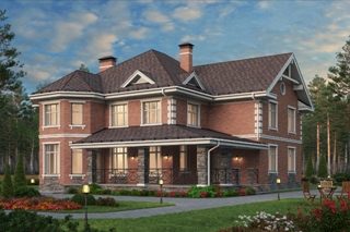 Проекты домов из кирпича до 250 кв.м в Красноярске