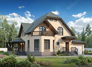 Проекты домов из кирпича до 250 кв.м в Красноярске