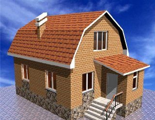 Проекты домов из кирпича 5х6 в Красноярске
