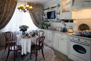 Фото Ремонт кухни в стиле Прованс в Красноярске
